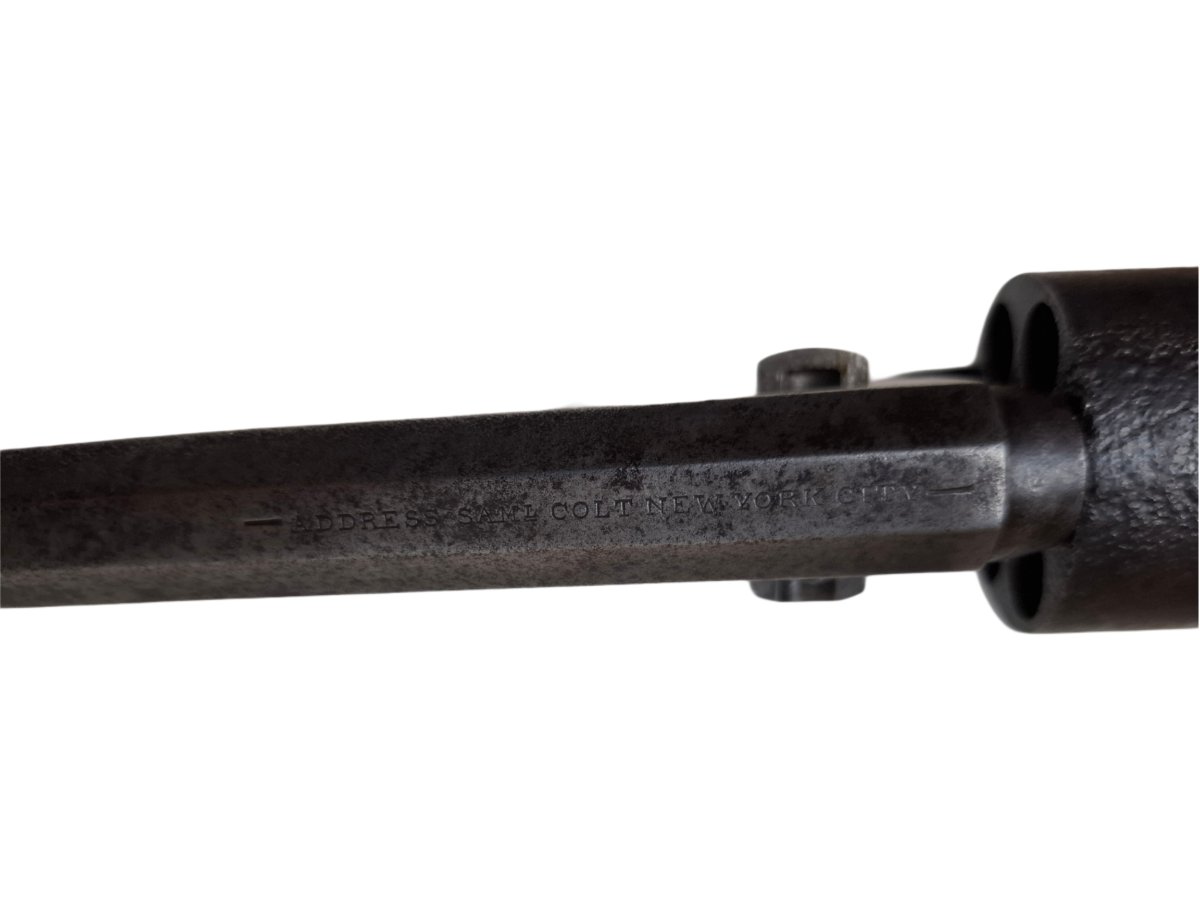 Colt Navy revolver 1851 avec nom du soldat-photo-5