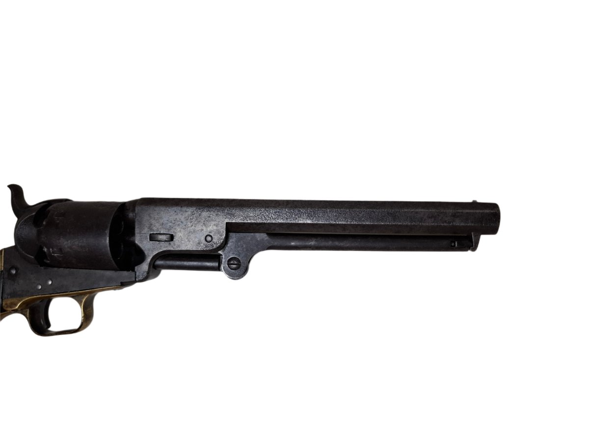 Colt Navy revolver 1851 avec nom du soldat-photo-6