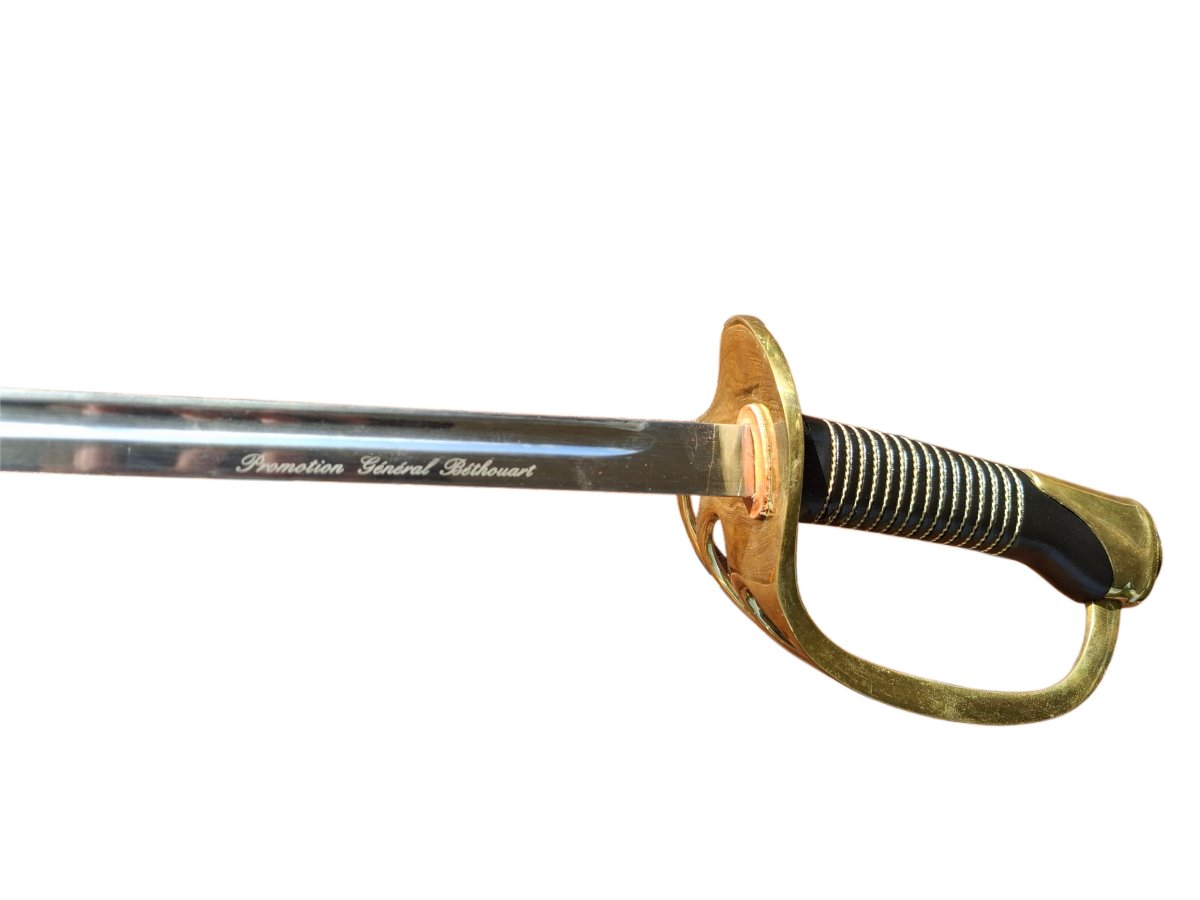 Cavalry And Officer Sabers. A Personalized Ceremonial Or Honor Saber.-photo-2