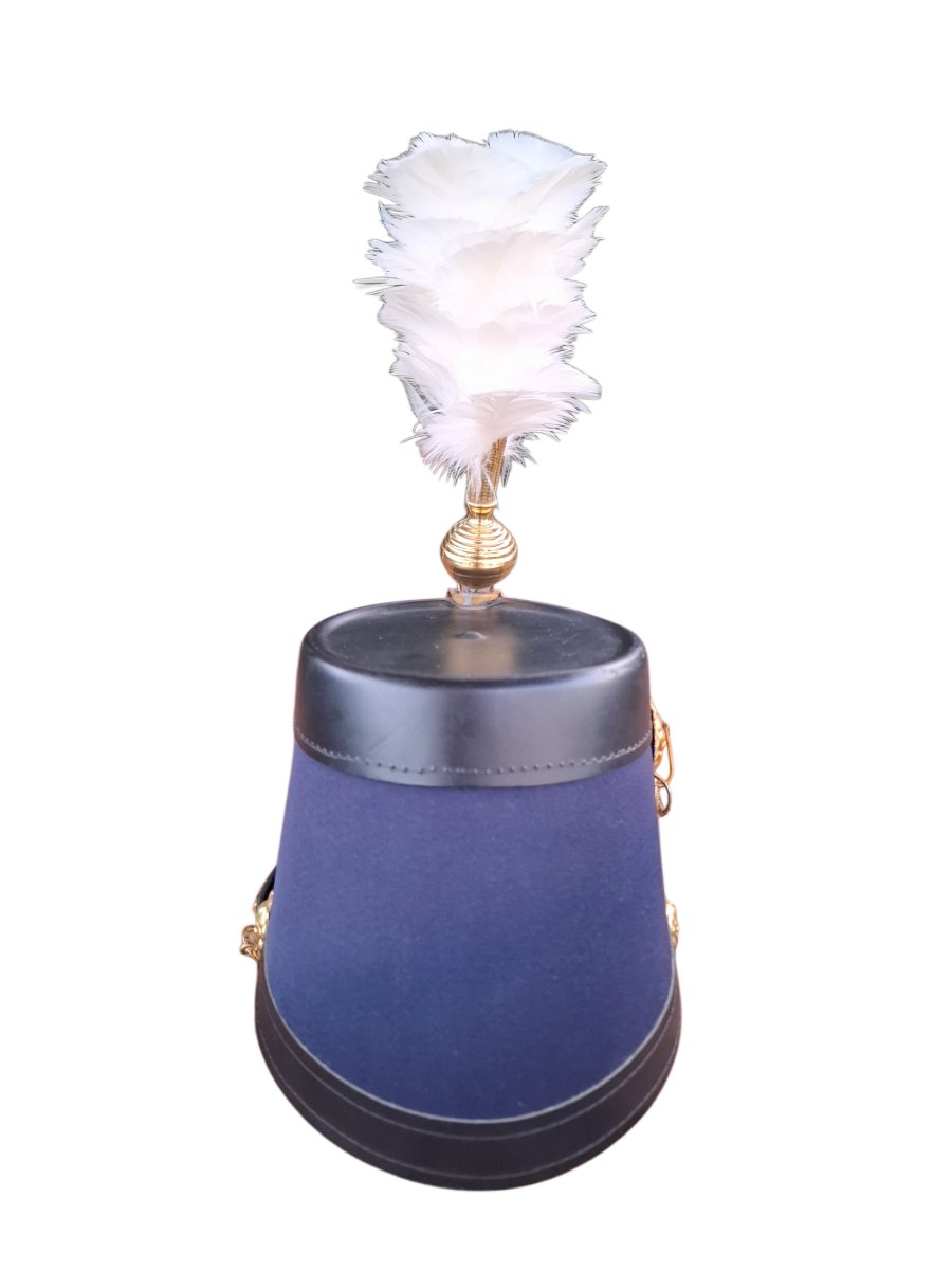 Postwar Dutch Artillery Shako, Manufactured In Maastricht-photo-1