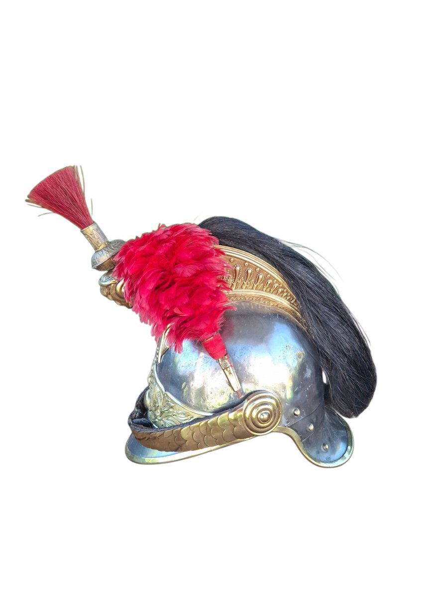 1874-model Cuirassier Helmet From The Third Republic-photo-2