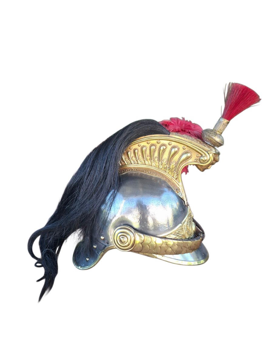 1874-model Cuirassier Helmet From The Third Republic-photo-3