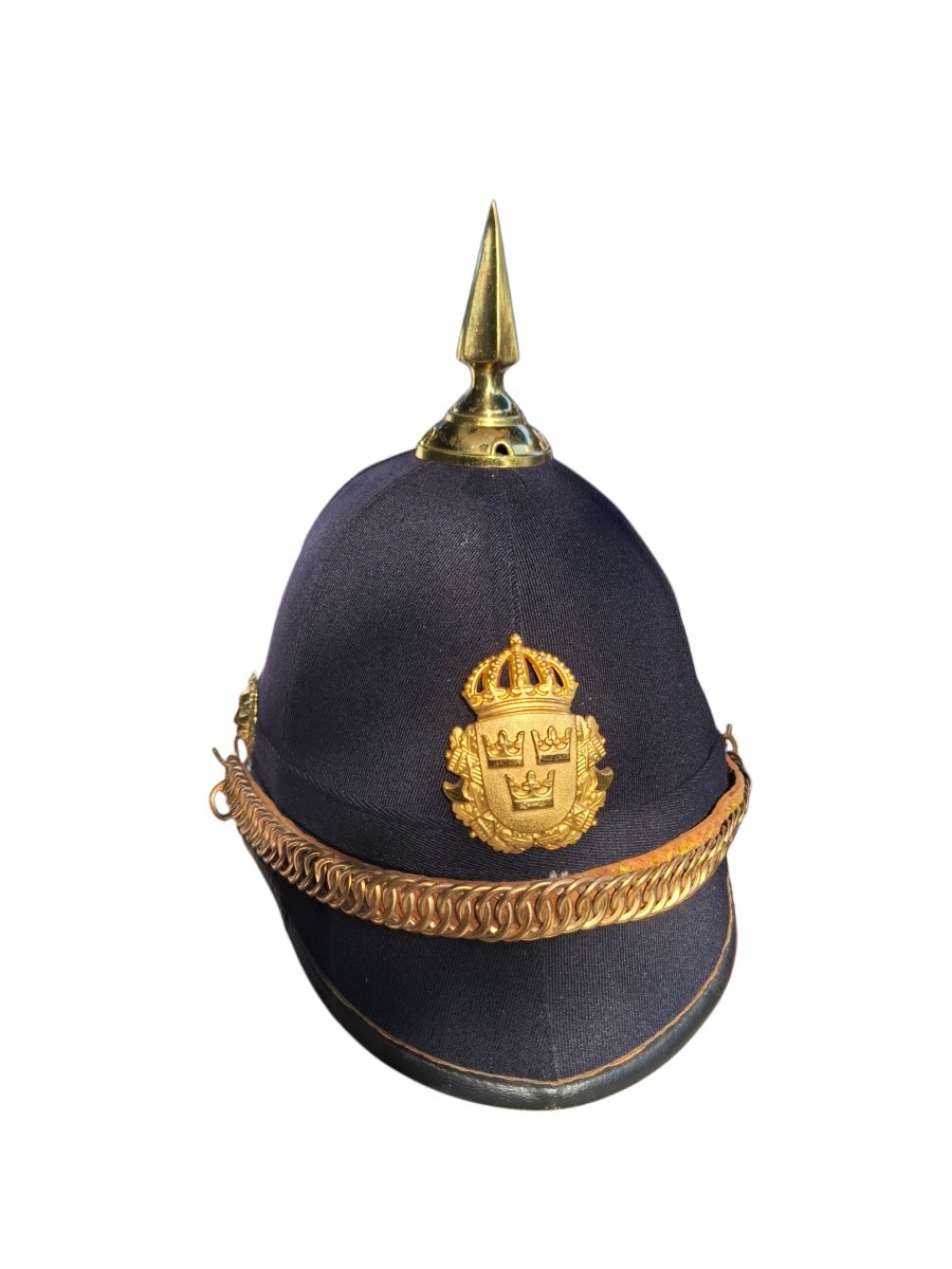 Swedish Ceremonial Helmet For The Royal Police