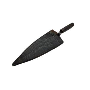 American Civil War Bayonet, With Leather Scabbard And Patent Date