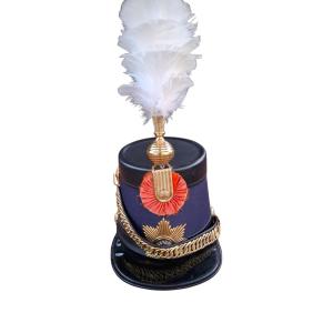 Postwar Dutch Artillery Shako, Manufactured In Maastricht