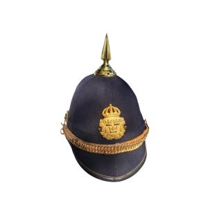 Swedish Ceremonial Helmet For The Royal Police