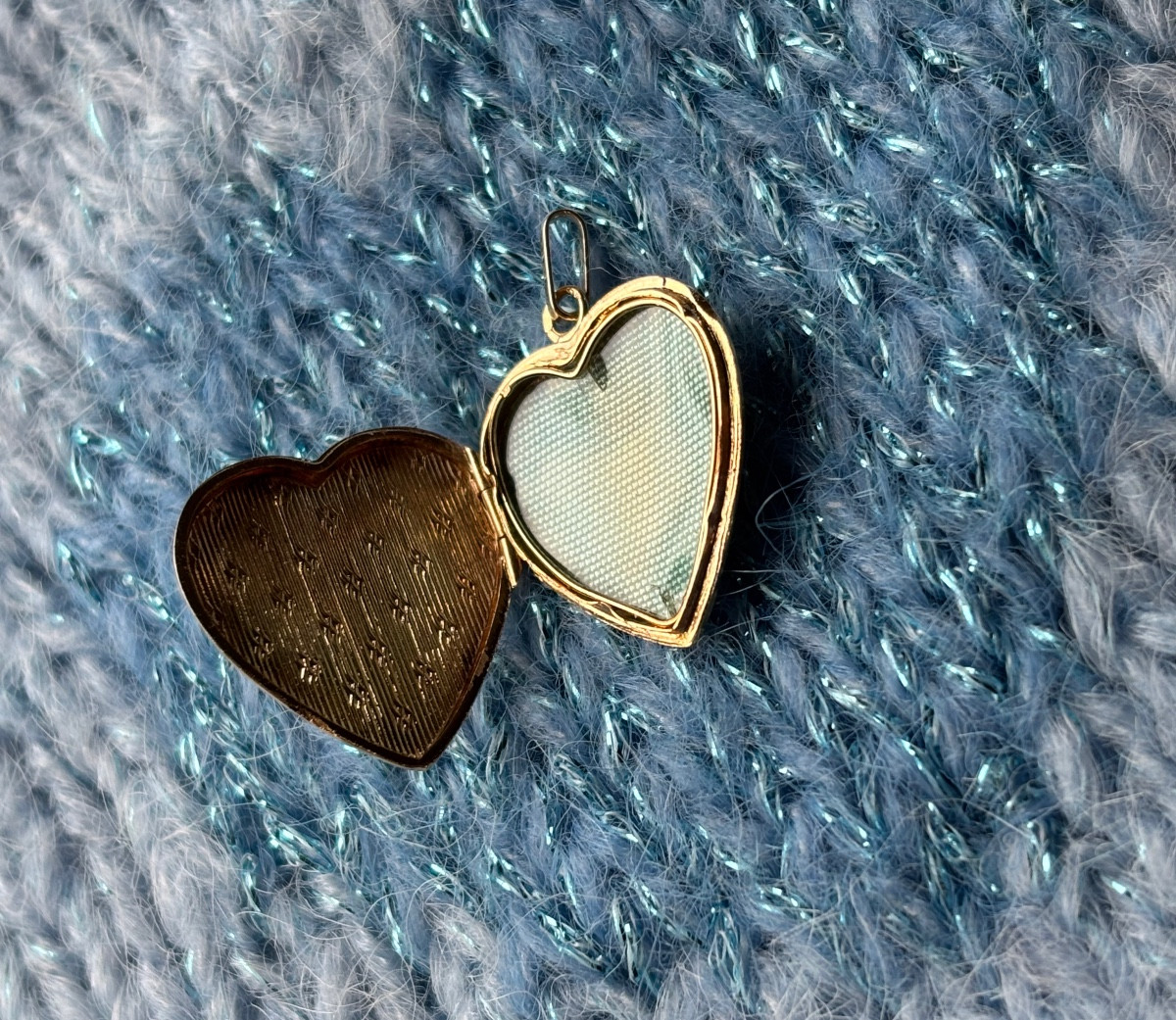 Pendentif Cœur ouvrant Or 18ct-photo-3