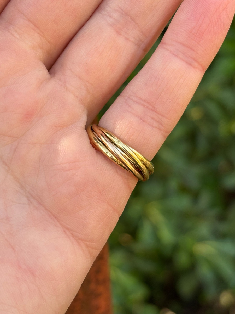 Cartier Trinity 3-gold Ring-photo-3