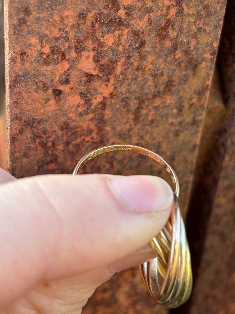 Cartier Trinity 3-gold Ring-photo-2