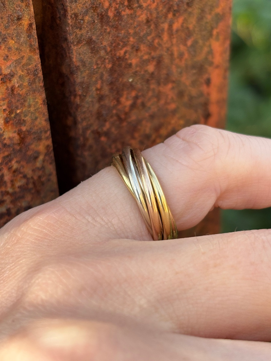 Cartier Trinity 3-gold Ring-photo-3
