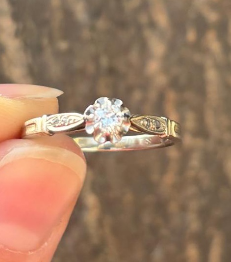 Platinum Solitaire Ring