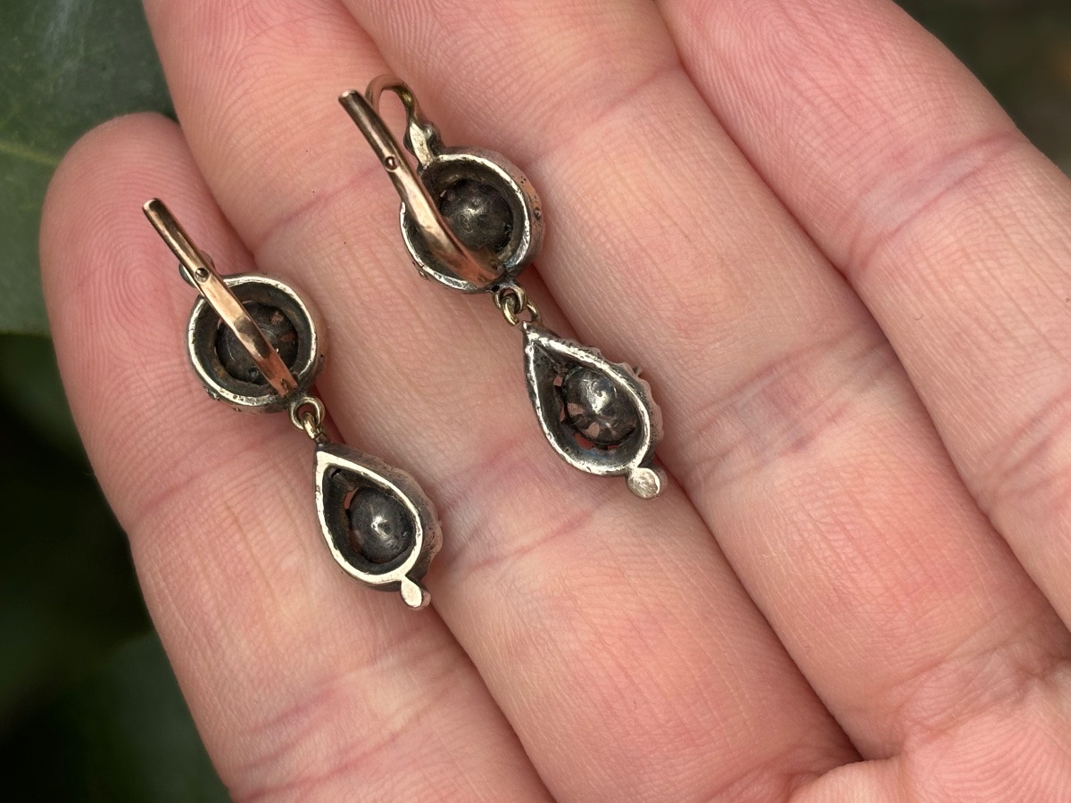 Diamond Sleeper Earrings -photo-3