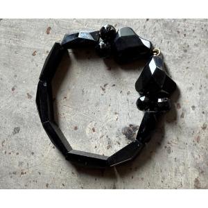 Bracelet serpent en Jais 