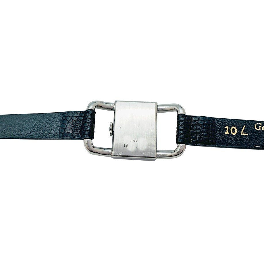 Fond De Boîte Montre Jaeger-LeCoultre E557/1 - Pièce D’occasion Pour Mouvement - Marque De Luxe, état Correct