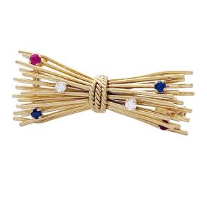 Broche Van Cleef Et Arpels "fagot".