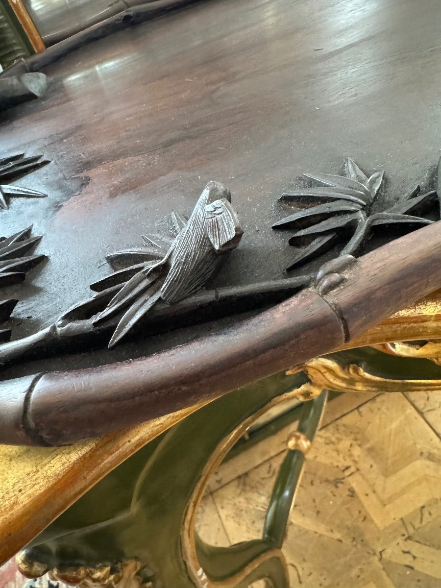 Art Nouveau Wood Tray -photo-3