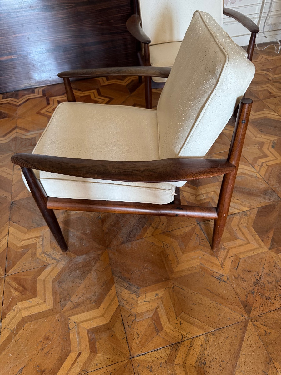 Pair Of “grete Jalk” Armchairs-photo-3