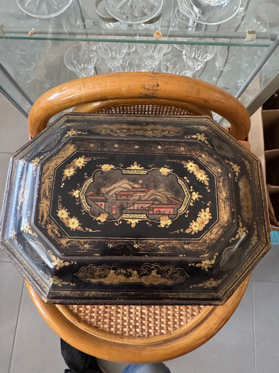 Coffret laque de Chine-photo-2