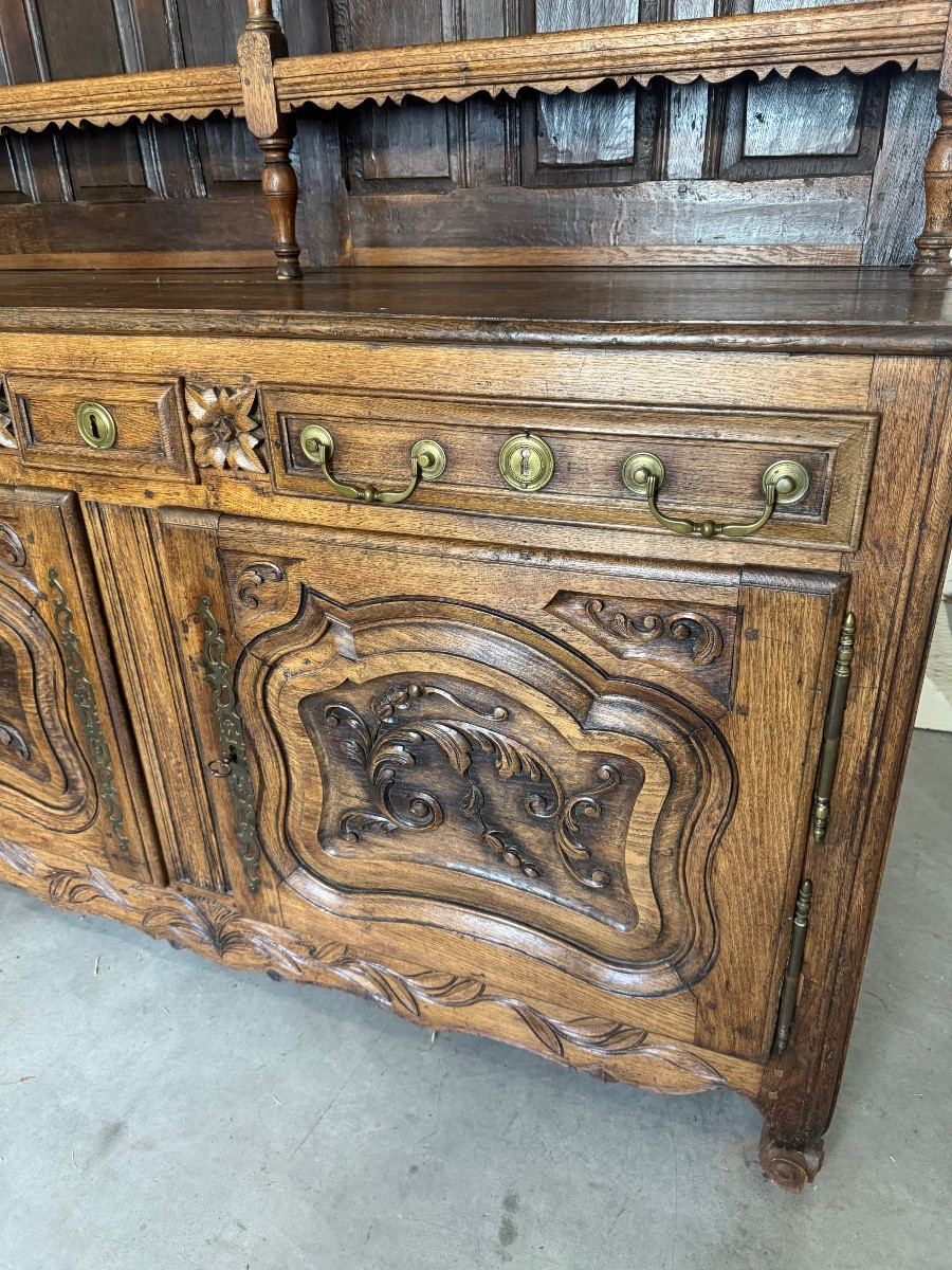 Buffet vaisselier fin XVIIIe siècle -photo-3