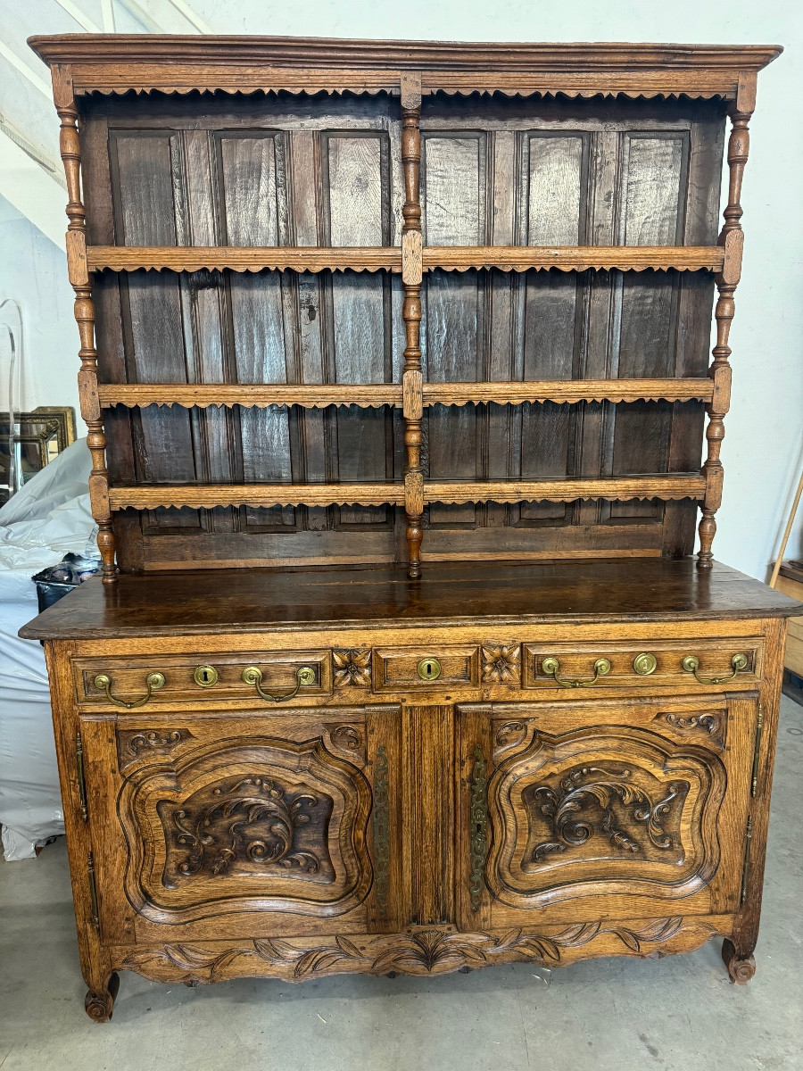 Buffet vaisselier fin XVIIIe siècle 