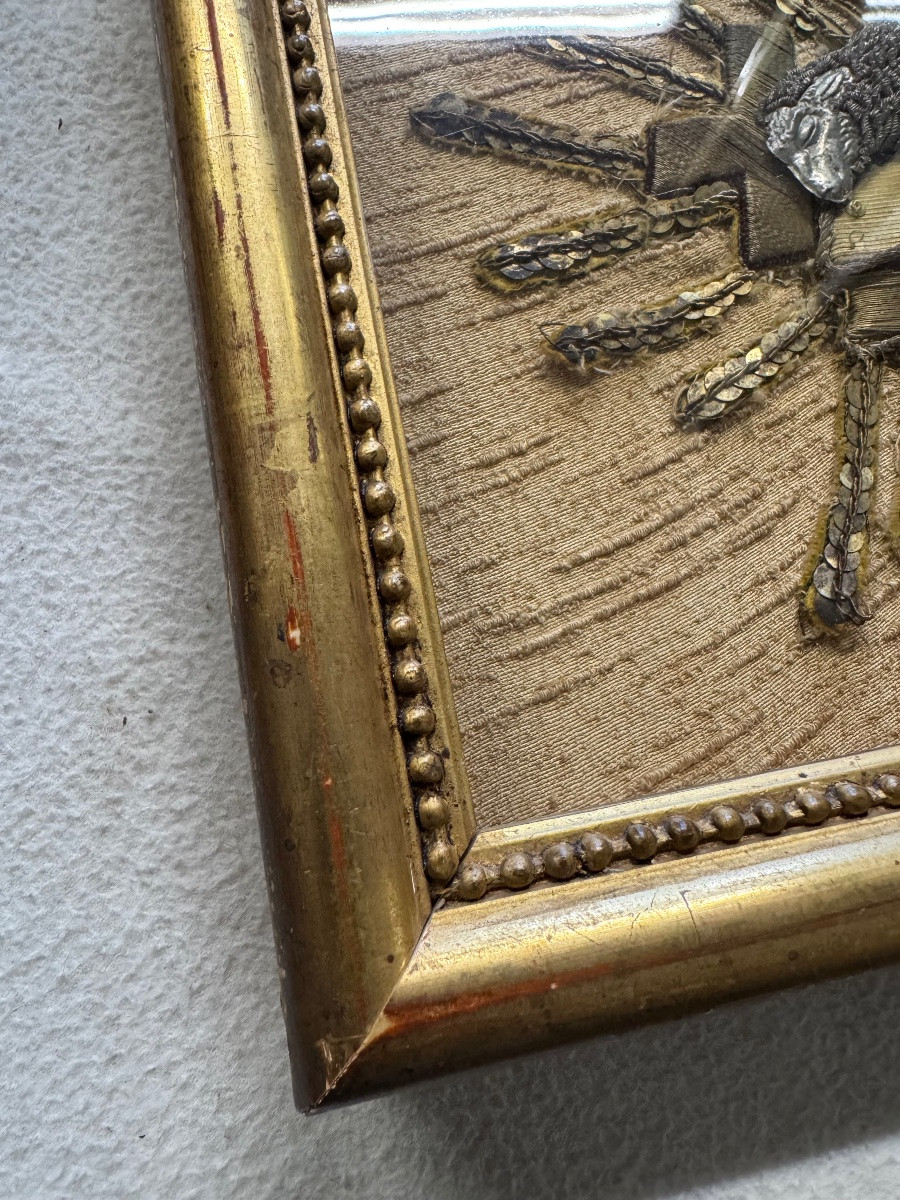 Framed Chalice Blade With The Pascal Lamb -photo-4