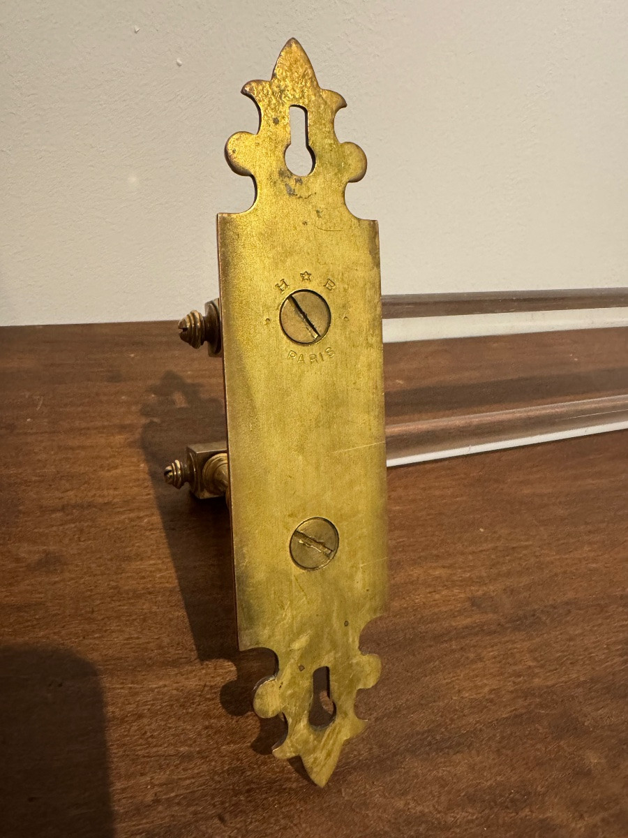 Glass/brass Towel Rack-photo-4
