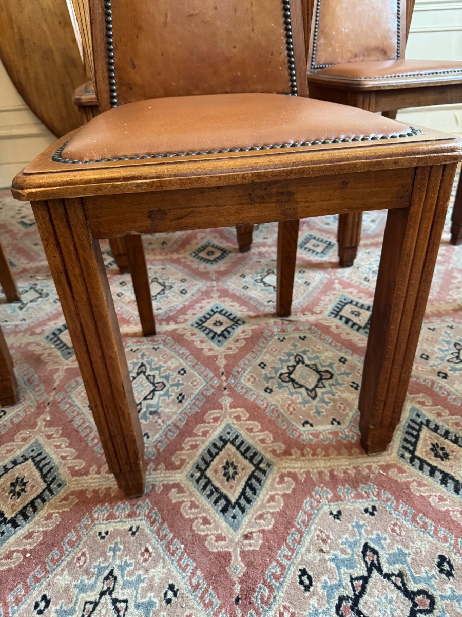 6 chaises style Art deco -photo-2