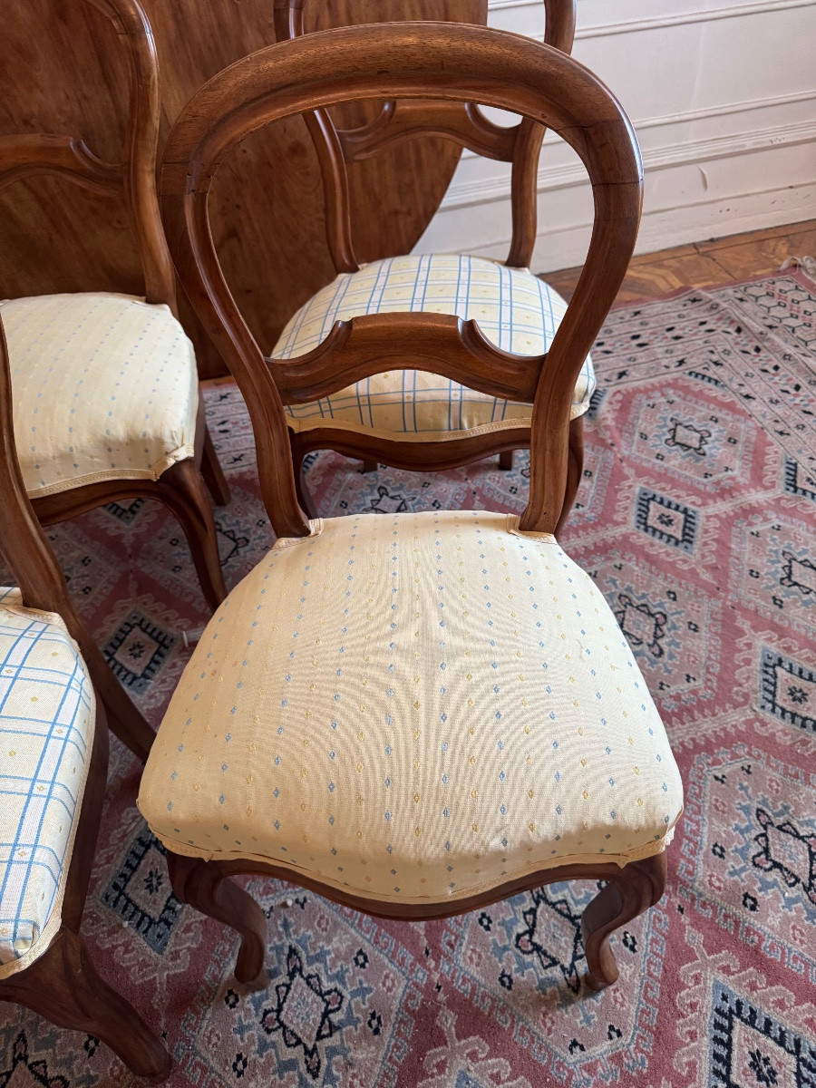 4 Louis Philippe Chairs-photo-2