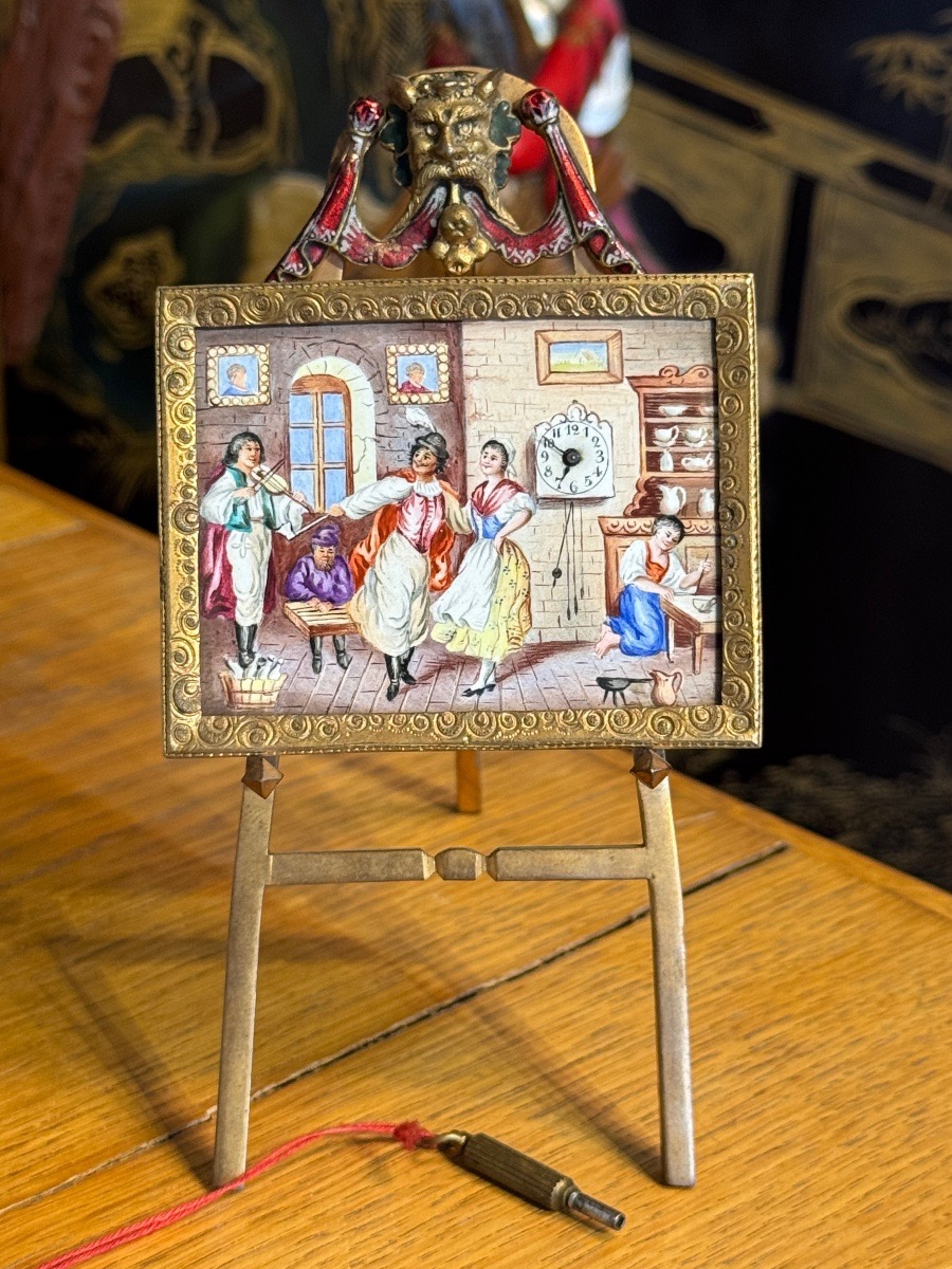 Viennese Enamel Miniature 