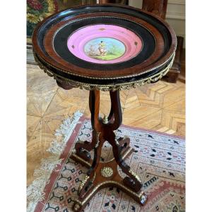 Napoleon 3 “plate” Pedestal Table