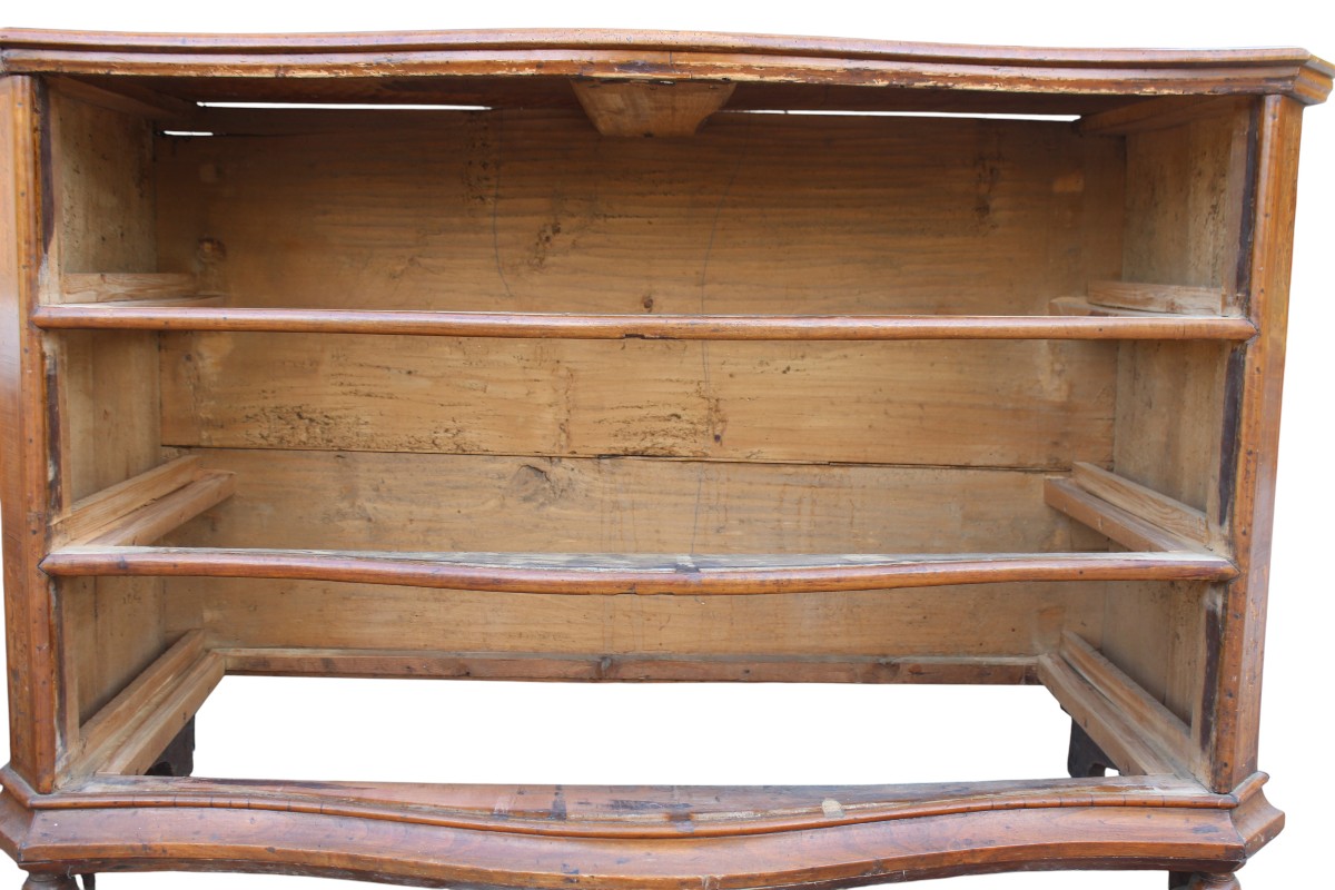 COMMODE ITALIENNE D'EPOQUE LOUIS XIV, PREMIèRE MOITIè DU XVIII SIèCLE.-photo-4