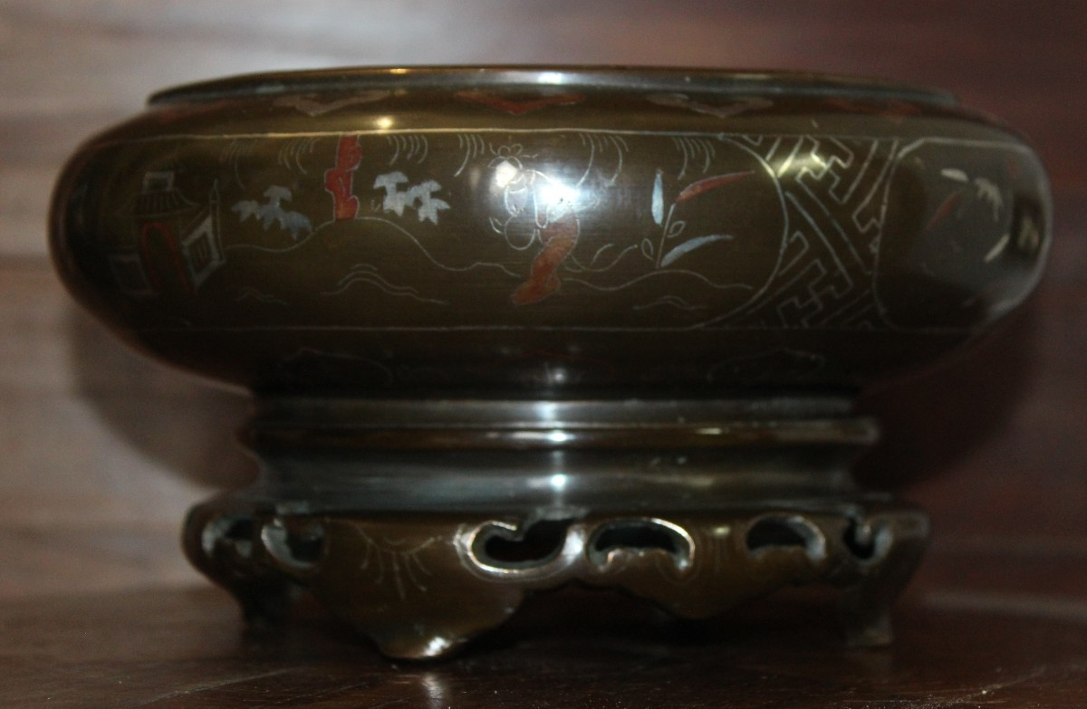 Bronze Incense Burner, Vietnam, Late 19th Century.-photo-2