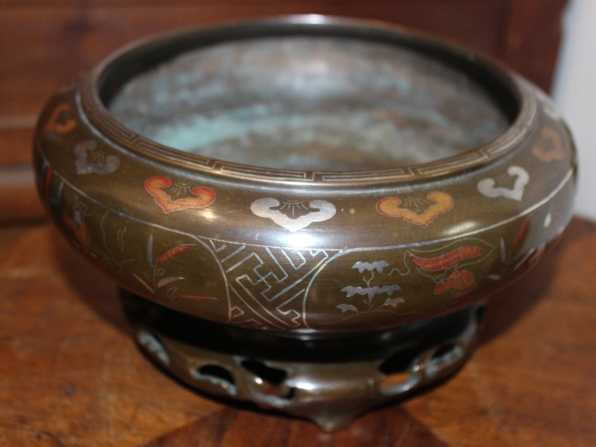 Bronze Incense Burner, Vietnam, Late 19th Century.-photo-3