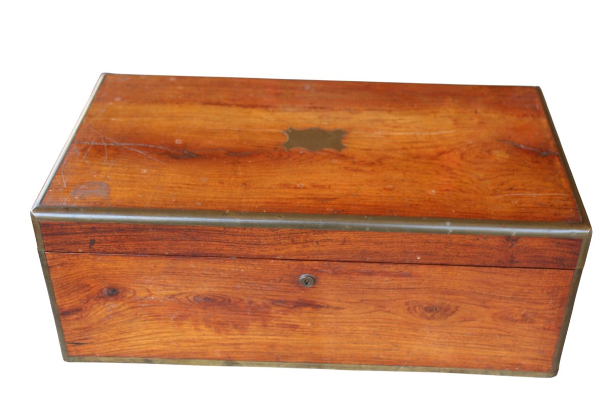 Huanghuali Writing Box , China, 19th Century.