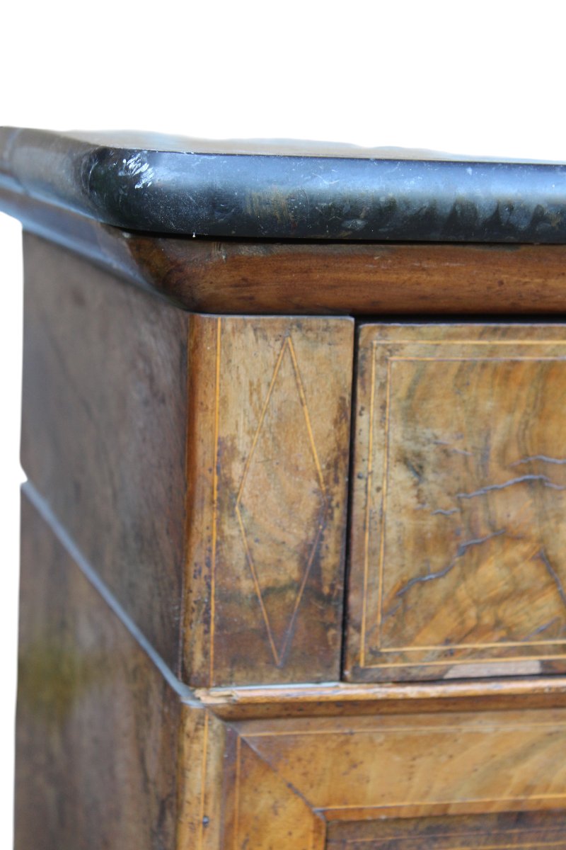 Luigi Filippo Inlaid Secretary Desk, Mid-19th Century.-photo-7