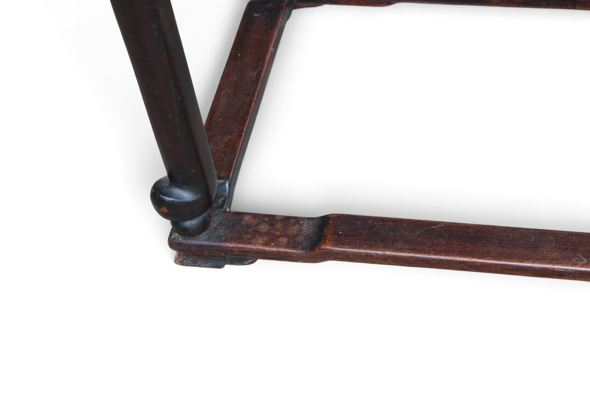 Chinese Incense Table In Carved Hardwood, Qing Dynasty, 19th Century.-photo-1