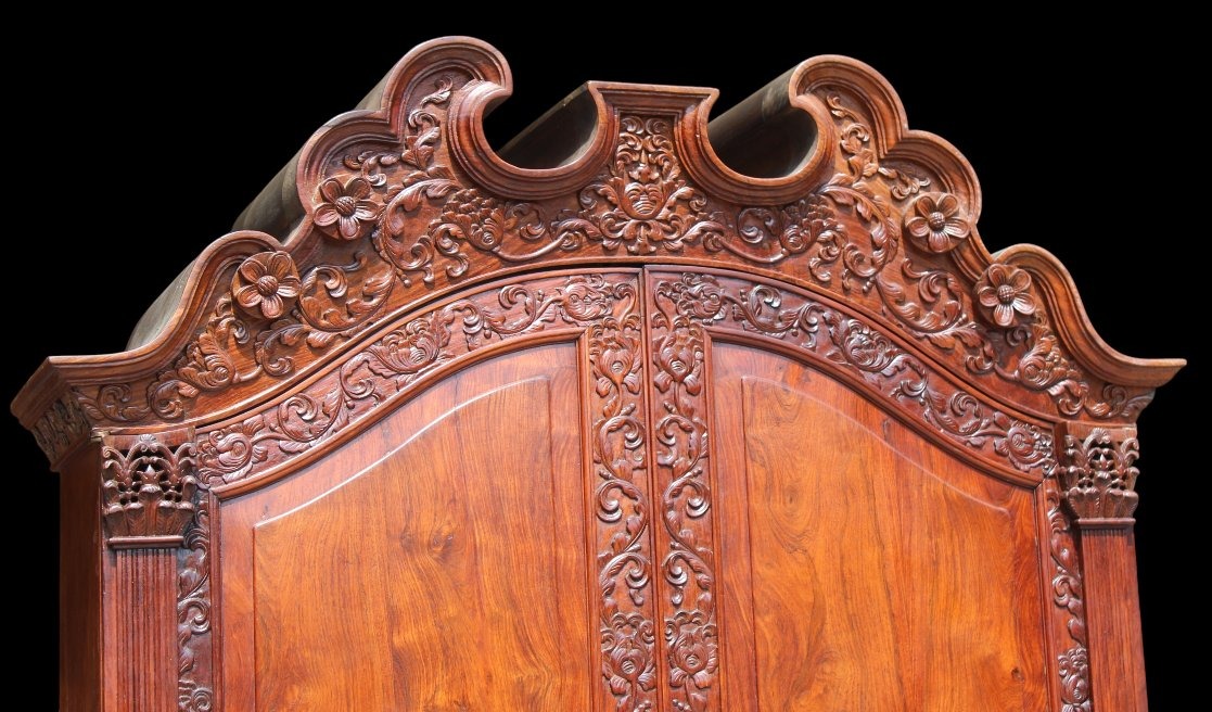 Chinese Huanghuali Bureau Bookcase,  Guangzhou Late 18th Century.-photo-3