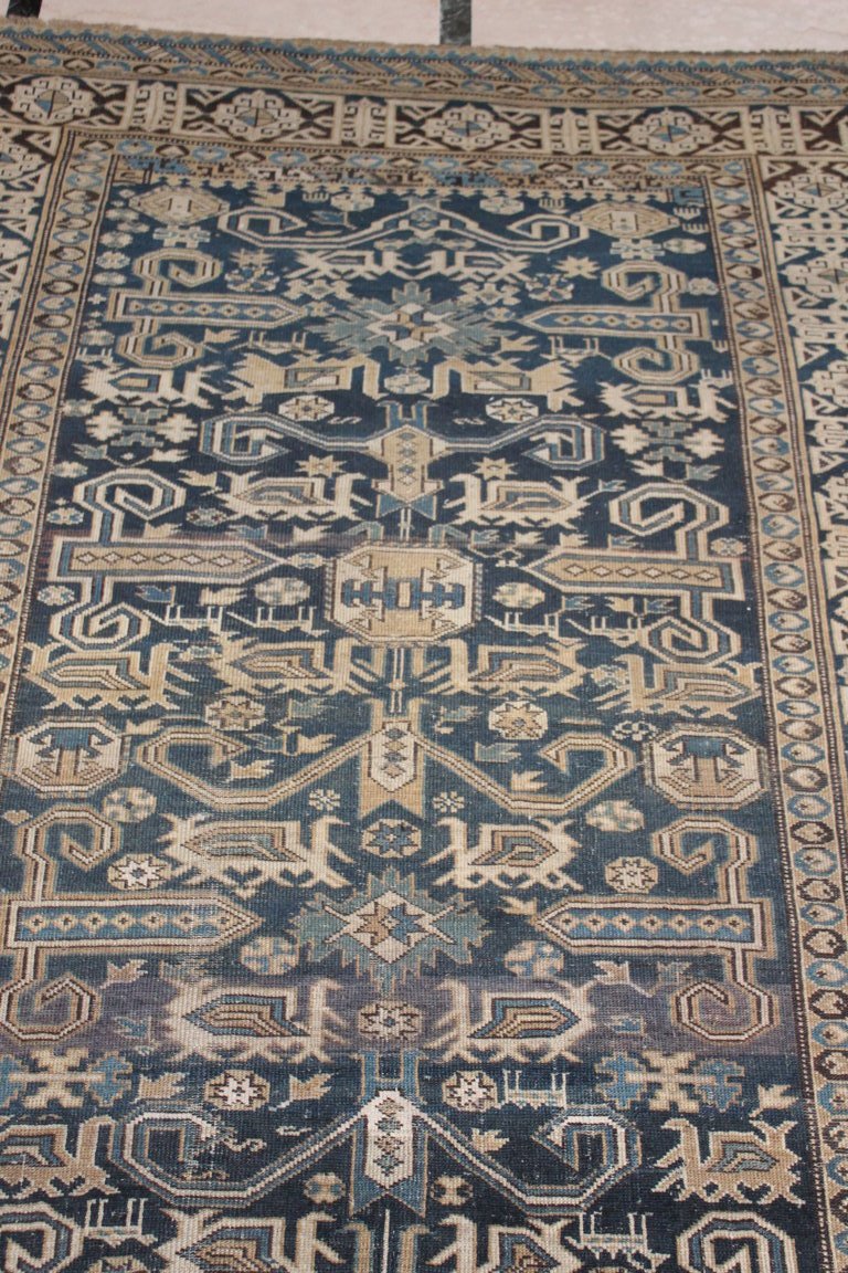 Caucasian Carpet Shirvan Perepedil Around 1900
