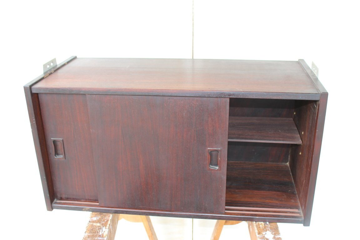 Furniture Italian Library Of Years '60 In Rosewood-photo-6