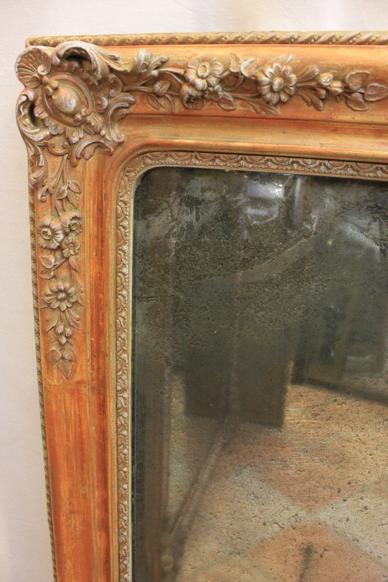 Patina Restoration Mirror, Mercury Ice 85 X 106 Cm-photo-2