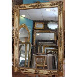 Miroir Ancien De Cheminée, Mercure 103 X 145 Cm