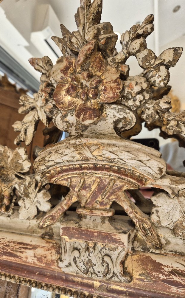 Louis Philippe Mirror Vase Decor 65*115 Cm-photo-4