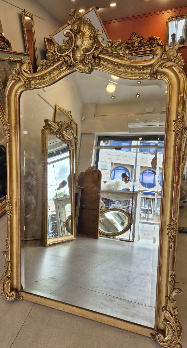 Louis XV Mirror 100*150cm-photo-2