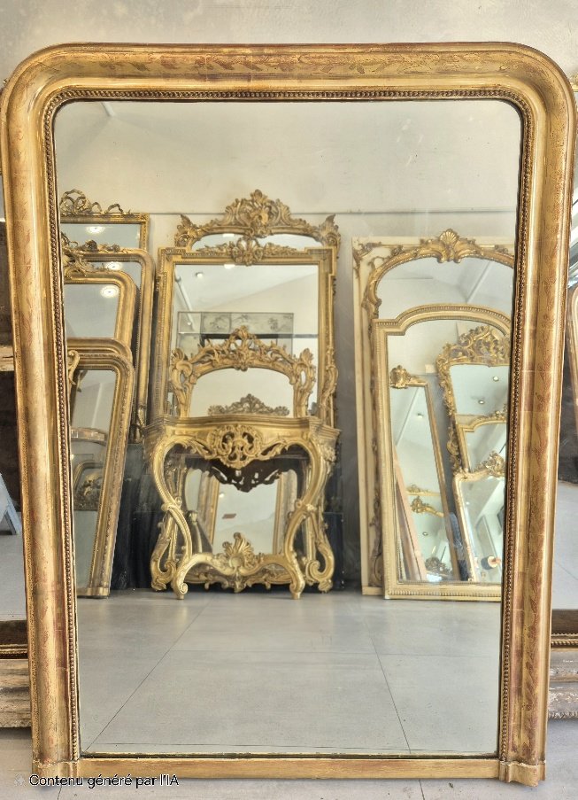 Miroir Louis Philippe  108*146cm-photo-2