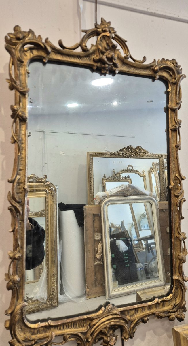 Miroir Louis XV  45*78cm-photo-4