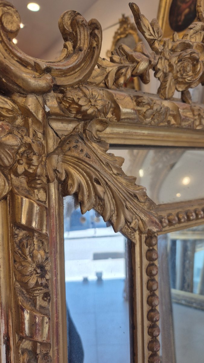 Miroir Napoléon III glaces parecloses  110*145cm-photo-2