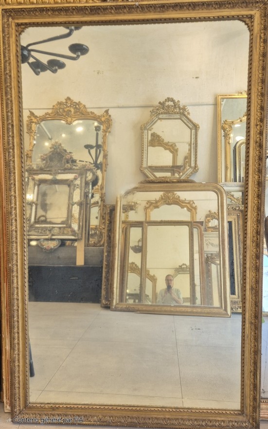 Miroir Louis XVI   112*185cm
