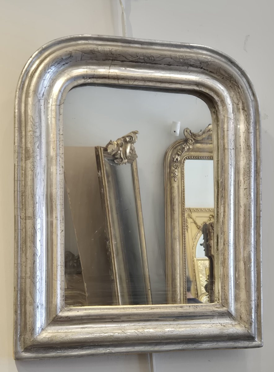 Louis Philippe Silver Mirror 40*50cm-photo-4