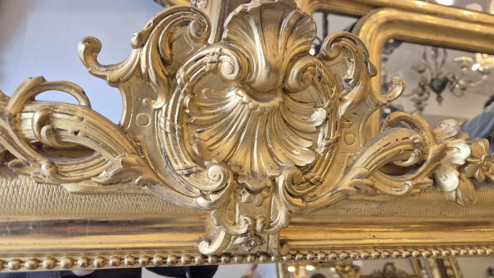 Miroir Louis Philippe    85*134cm-photo-4