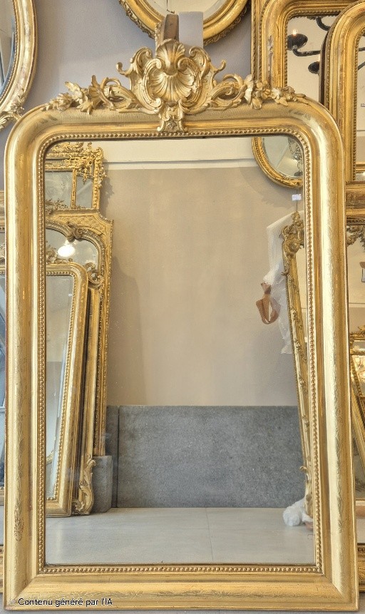 Miroir Louis Philippe    85*134cm